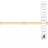 Светодиодная лента 24V 10W/m 6000К 5м IP20 Arte Lamp LANE A2432005-03-6K