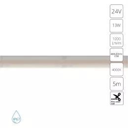 Светодиодная лента 24V 13W/m 4000К 5м IP67 Arte Lamp AQUA LANE A2448010-02-4K