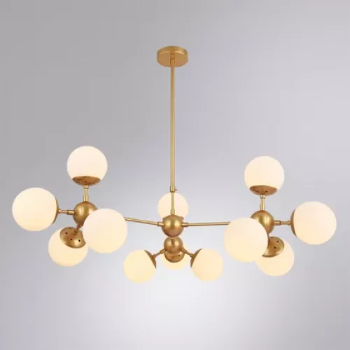 Люстра на штанге Arte Lamp BOLLA A1664SP-12GO