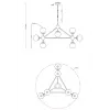 Люстра на штанге Arte Lamp BOLLA A1664SP-10BK