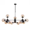 Люстра на штанге Arte Lamp BOLLA A1664SP-12BK