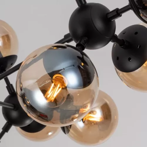 Люстра на штанге Arte Lamp BOLLA A1664SP-12BK
