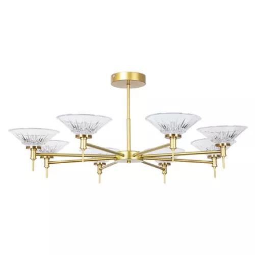 Люстра на штанге Arte Lamp ALESSIA A2076PL-8GO