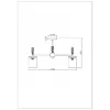 Люстра на штанге Arte Lamp WAVERLEY A4102PL-5PB