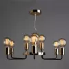 Подвесная люстра Arte Lamp GELO A6001LM-9BK