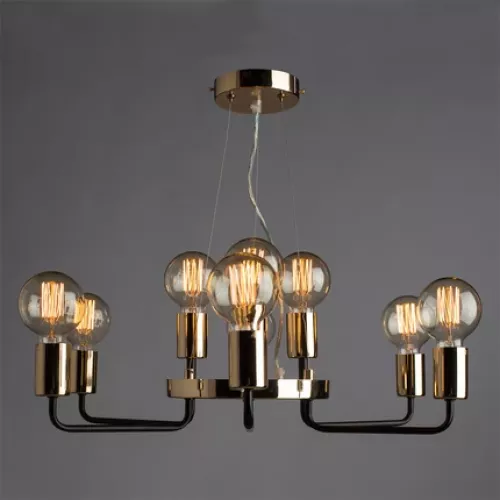 Подвесная люстра Arte Lamp GELO A6001LM-9BK