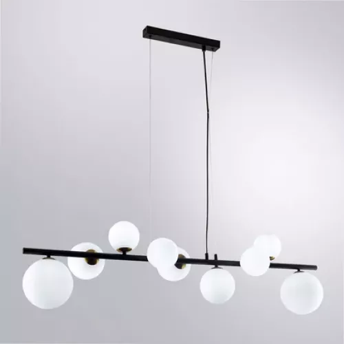 Подвесная люстра Arte Lamp GEMINI A2243SP-9BK