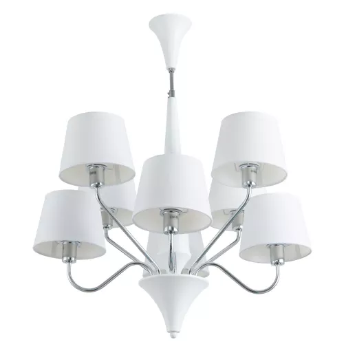 Люстра на штанге Arte Lamp GRACIA A1528LM-8WH