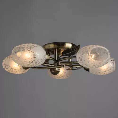 Потолочная люстра Arte Lamp ANETTA A6157PL-5AB