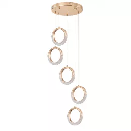Подвесная люстра ARTE LAMP MONTANA A7777SP-5GO
