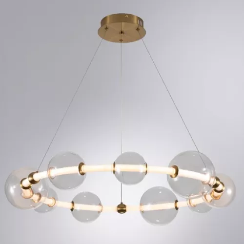 Подвесная люстра Arte Lamp CROCUS A2780LM-40PB
