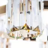 Подвесная люстра Arte Lamp SANTORINI A1049SP-16GO