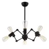 Люстра на штанге Arte Lamp ROOTS A9190LM-6BK