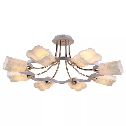 Потолочная люстра Arte Lamp ROMOLA A8182PL-8WG