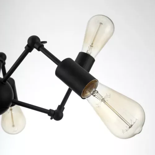 Люстра на штанге Arte Lamp ROOTS A9190LM-6BK