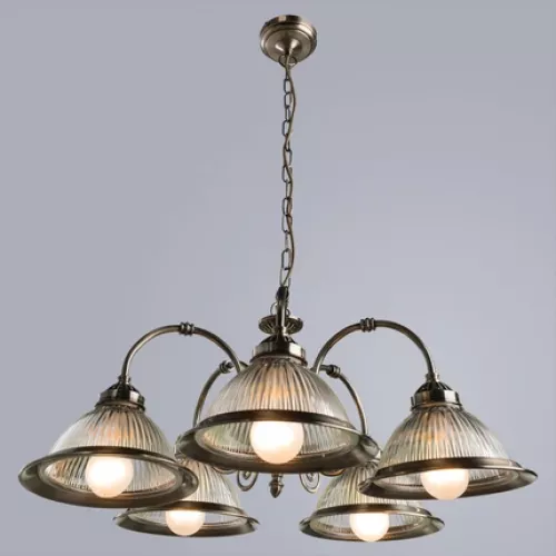 Подвесная люстра Arte Lamp AMERICAN DINER A9366LM-5AB