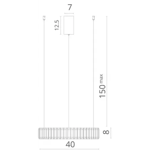 Подвесная люстра Divinare RENATA 1135/02 SP-24