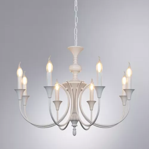 Подвесная люстра Arte Lamp COLLINETTA A4094LM-8WH