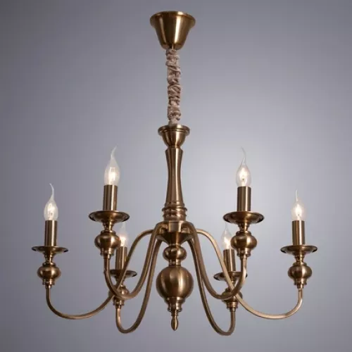 Подвесная люстра Arte Lamp PASSONI A6097LM-6PB