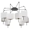 Подвесная люстра Arte Lamp TRIXIE A7084SP-8BK