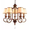 Подвесная люстра Arte Lamp CASTELLO A6016LM-5BG