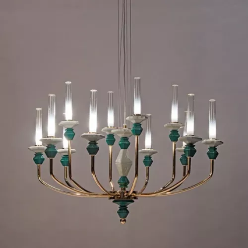 Подвесная люстра Divinare CAPELLO 4947/01 SP-12