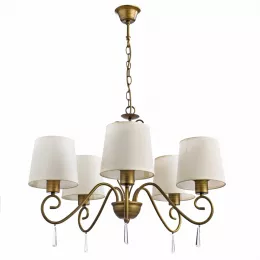 Подвесная люстра Arte Lamp CAROLINA A9239LM-5BR