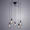 Подвесная люстра Arte Lamp SPIDER A1109SP-5BK