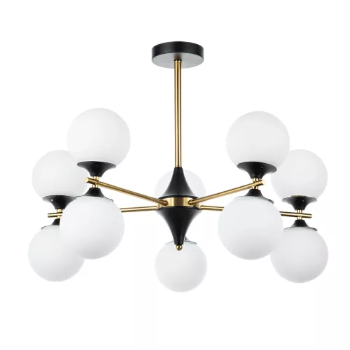 Люстра на штанге Arte Lamp MIMOSA A3649PL-10PB