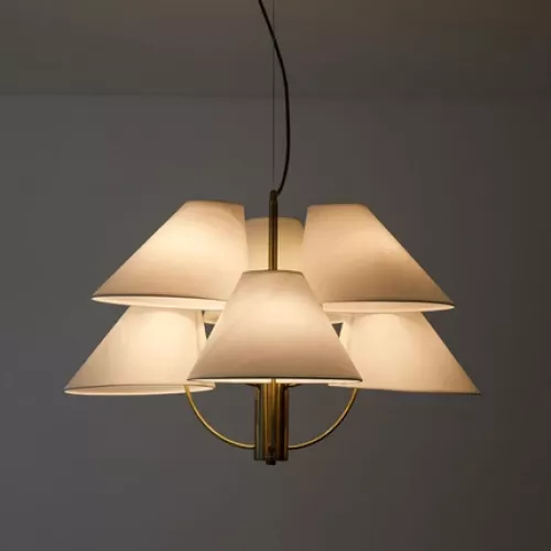 Подвесная люстра Arte Lamp RONDO A4086LM-6AB