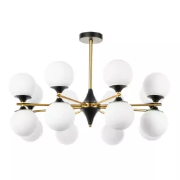 Люстра на штанге Arte Lamp MIMOSA A3649PL-16PB