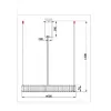 Подвесная люстра Divinare RENATA 1135/17 SP-36