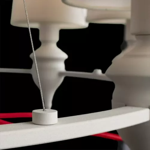 Подвесная люстра Arte Lamp SERGIO A3325LM-8WH