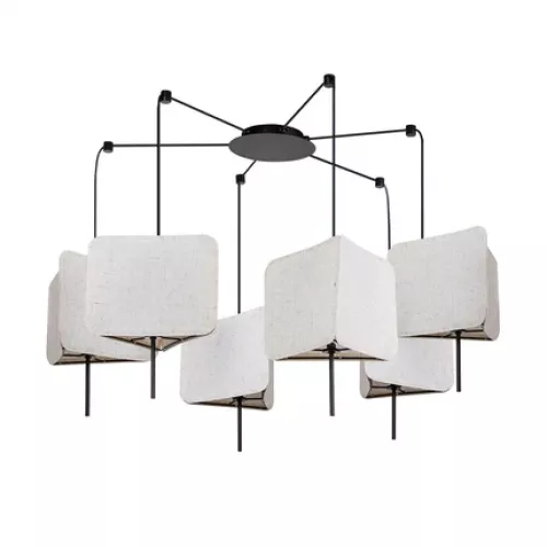 Подвесная люстра Arte Lamp TRIXIE A7084SP-6BK