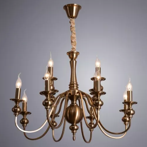 Подвесная люстра Arte Lamp PASSONI A6097LM-12PB