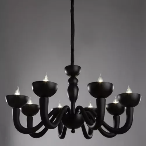 Подвесная люстра Divinare BIANCA-NERO 7091/04 LM-8