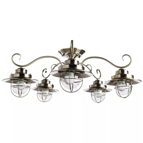 Потолочная люстра Arte Lamp LANTERNA A4579PL-5AB
