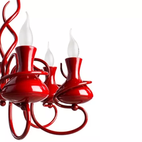 Подвесная люстра Arte Lamp VASO A6819LM-6RD