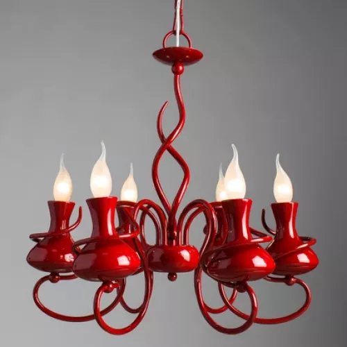Подвесная люстра Arte Lamp VASO A6819LM-6RD