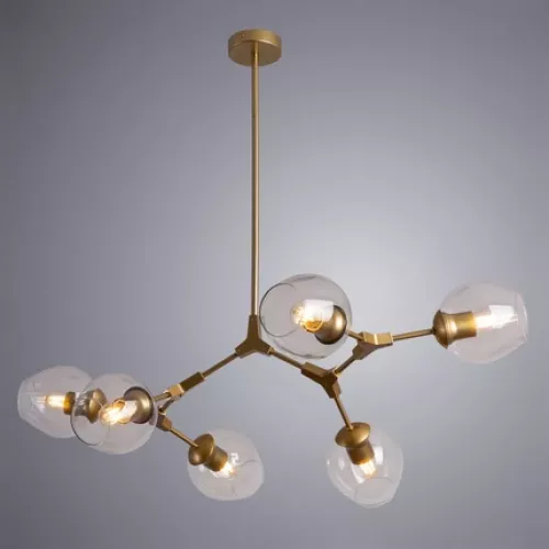 Люстра на штанге Arte Lamp YUKA A4103SP-6GO