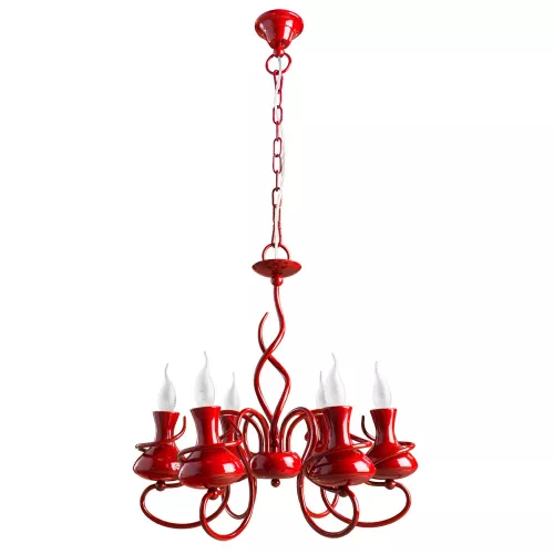 Подвесная люстра Arte Lamp VASO A6819LM-6RD