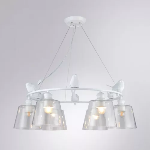 Подвесная люстра Arte Lamp PASSERO A4289LM-6WH