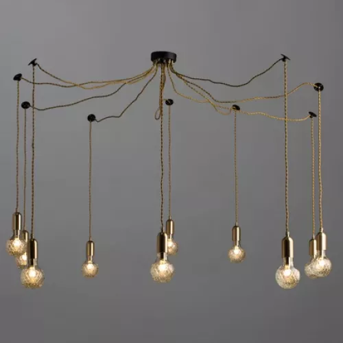 Подвесная люстра Arte Lamp SALUTE A8040SP-10SG