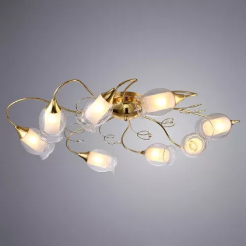 Потолочная люстра Arte Lamp MUGHETTO A9289PL-8GO