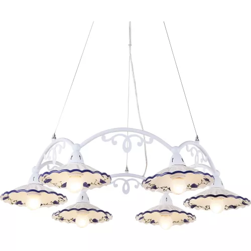 Подвесная люстра Arte Lamp ANNA A6473LM-6WH