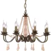 Подвесная люстра Arte Lamp ROSARIO A1832LM-8GA