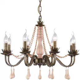 Подвесная люстра Arte Lamp ROSARIO A1832LM-8GA
