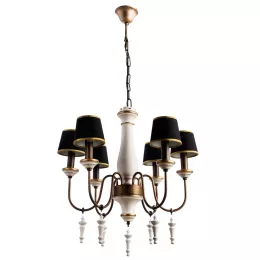 Подвесная люстра Arte Lamp FORTEZZA A1843LM-6BG