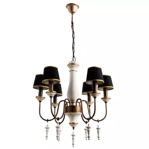 Подвесная люстра Arte Lamp FORTEZZA A1843LM-6BG