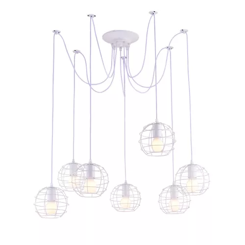 Подвесная люстра Arte Lamp SPIDER A1110SP-7WH